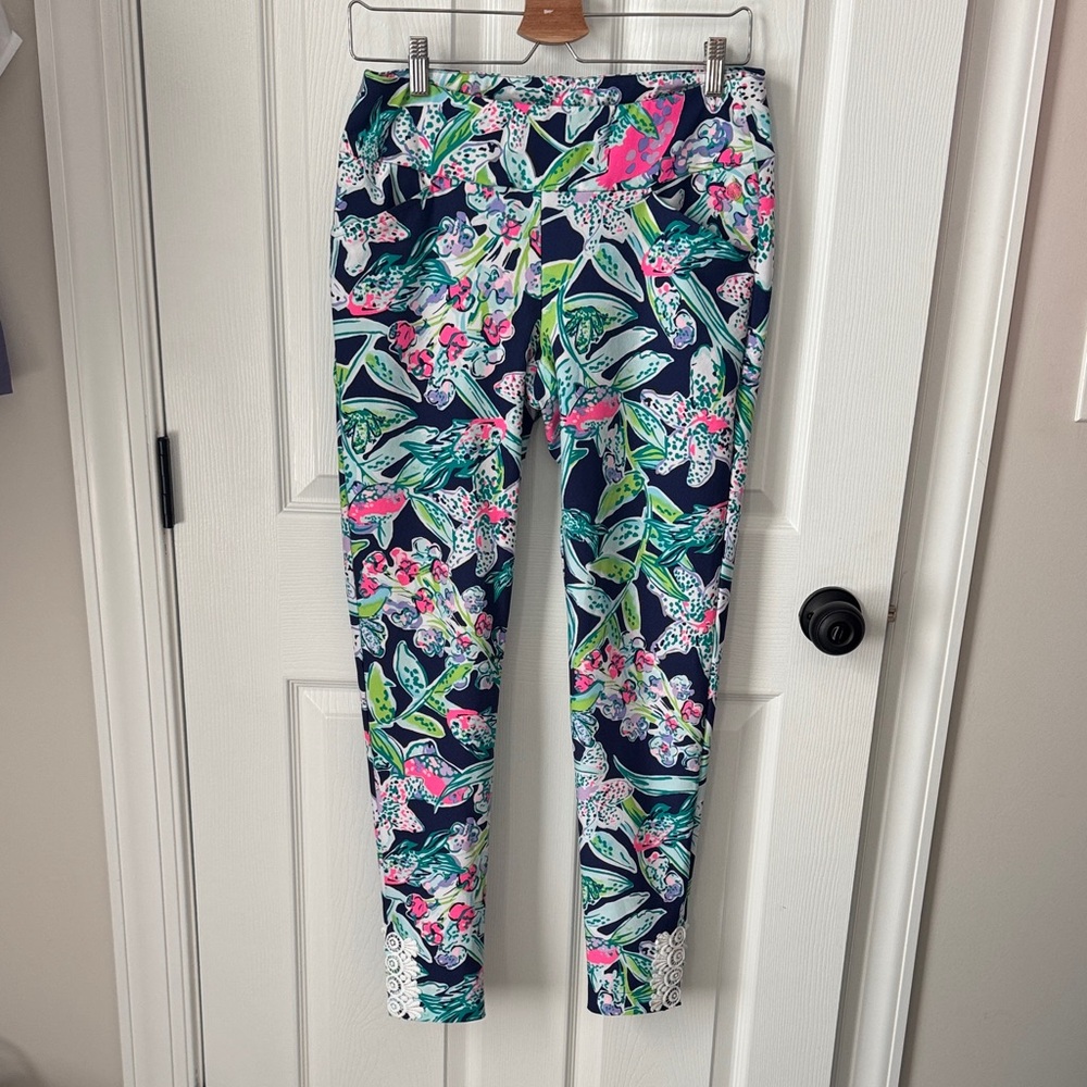 Floral Patterned Women's Golf Pants